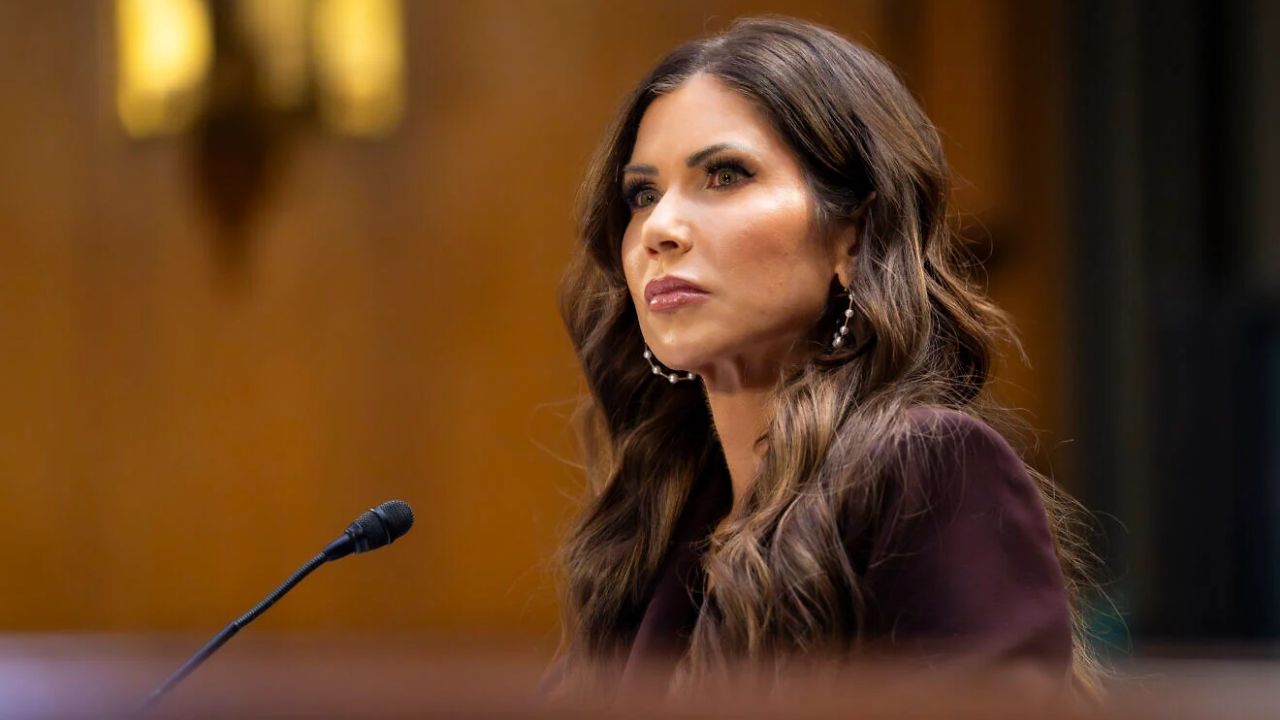 Kristi Lynn Arnold Noem former Secretary of Homeland Security of United States of America